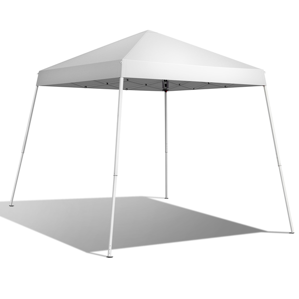 2.4 x 2.4m Portable Home Use Waterproof Folding Tent White