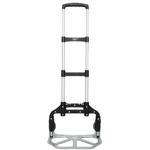 Portable Foldable Telescopic Trolley Trolley Luggage Trolle Black