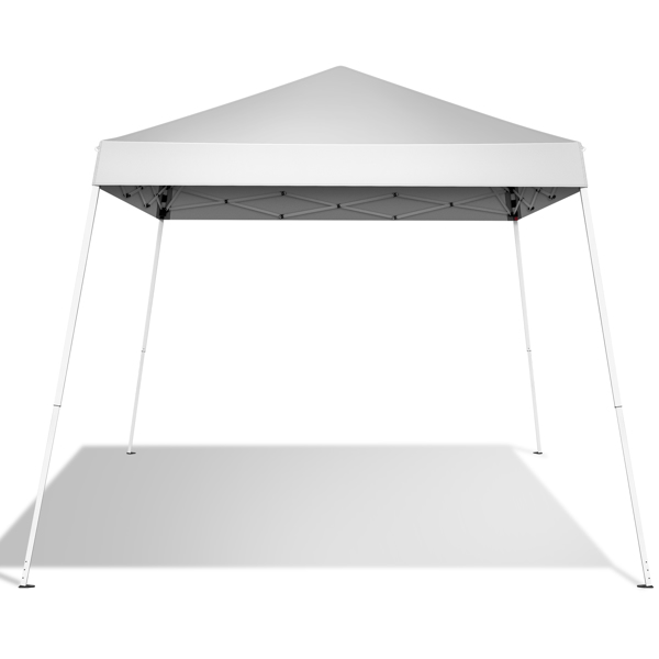 2.4 x 2.4m Portable Home Use Waterproof Folding Tent White