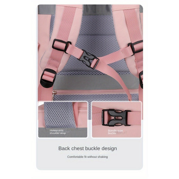 Women's Large Capacity Backpack with USB Charger and Shoe Pocket, Flight-Approved for Easy Travel. (Maybe YunExpress Logistics)