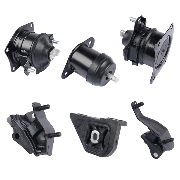 Set of 6 Engine Motor & Transmission Mount A4517 A4516 for Honda Accord 2.4L 2003-2007 Auto Transmission