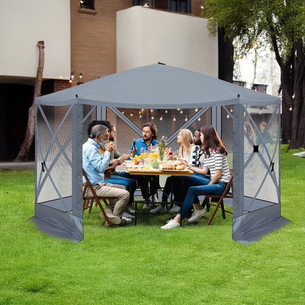 12' x 12' Outdoor pop-up camping canopy