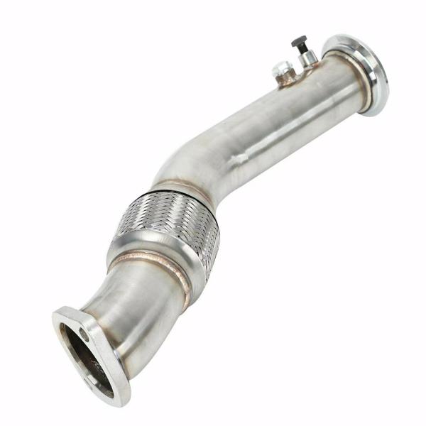 Exhaust Downpipe for BMW 535D 335D E90 E91 E92 E60 E61 Diesel M57 Turbo MT001116(Ban the sale of Amazon)(No support for returns without reason)