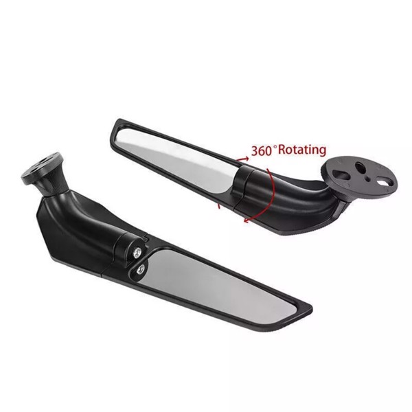 Adjustable Rotating Rearview Mirror Wind Wing For Honda CBR1000RR CBR600RR 250RR