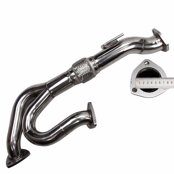 Exhaust Header for Nissan Altima VQ35DE V6 3.5 02-06 Manual Models MT001029 (Ban the sale of Amazon)(No support for returns without reason)