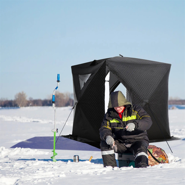 Pop-up Ice Fishing Tent,  Black Ice Shanty