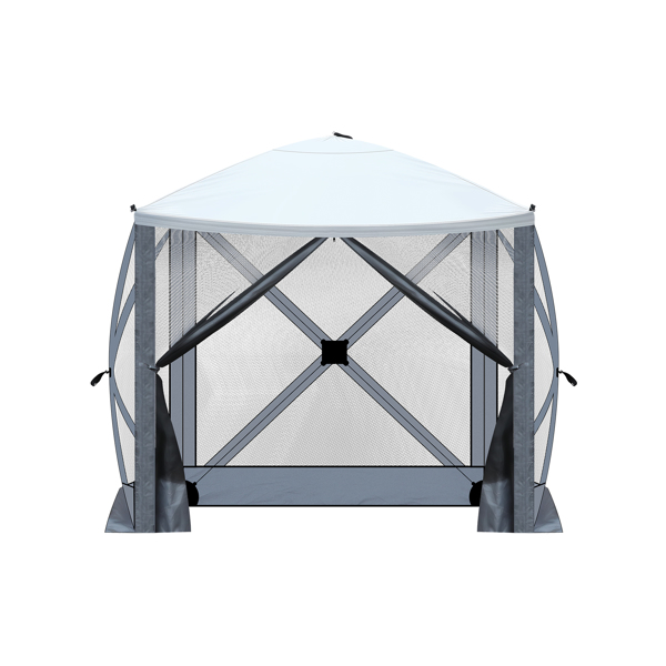  6.8' x 7.2' Outdoor pop-up camping canopy