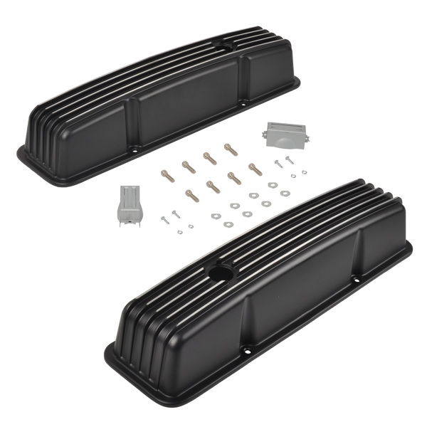 Valve Cover Small Block Chevy 58-86 Tall black MT039011 (Ban sale on  Amazon) (No support for unconditional return)