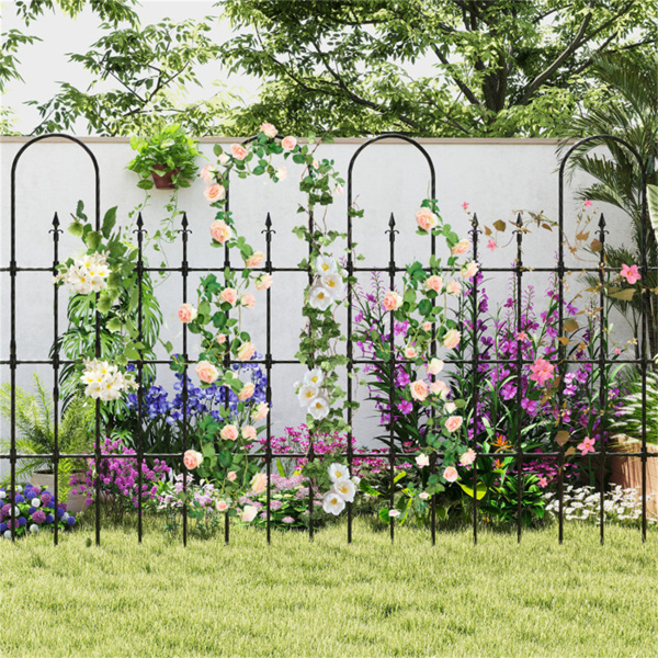 Outdoor Arch Trellis for Climbing Plants 58 x 73 Inch 