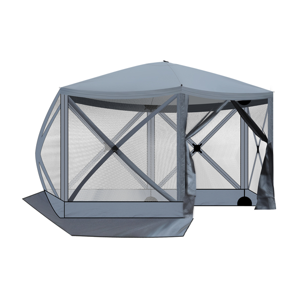 12' x 12' Outdoor pop-up camping canopy