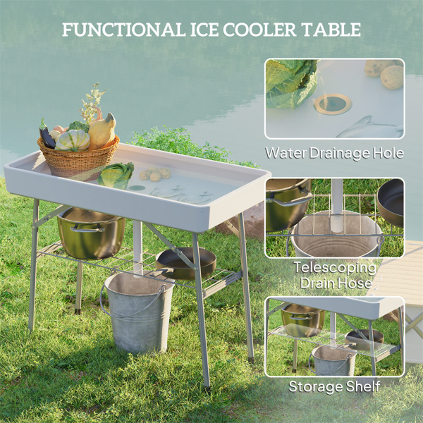  Ice Cooler Table/Camping table