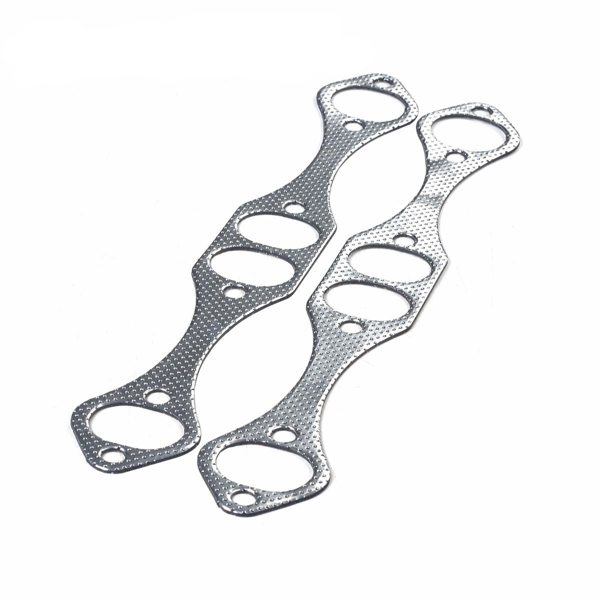Exhaust Manifold Headers Small Block Chevy Lake Style SBC 265-400 V8MT001032(Ban the sale of Amazon)(No support for returns without reason)