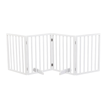 The Wooden Dog Fence White