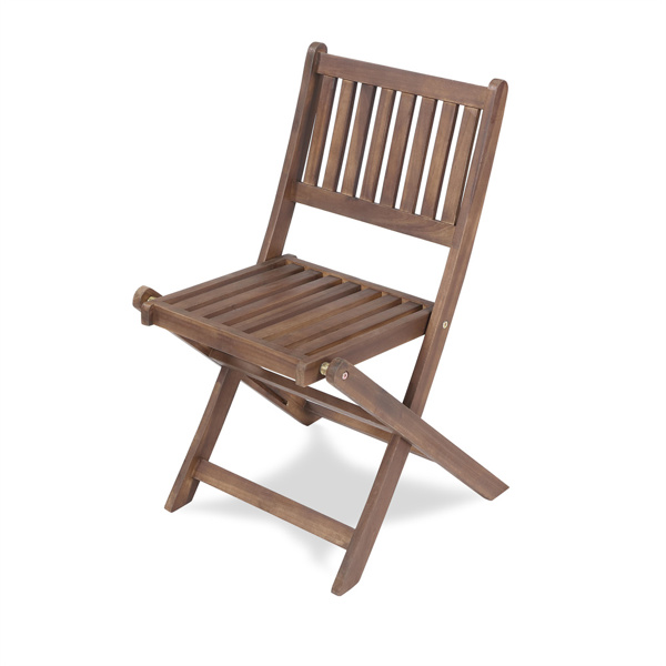 3 件套相思木小酒馆套装，木制折叠庭院家具，适用于花园后院阳台门廊，带 1 张咖啡桌和 2 张折叠椅，自然染色-21