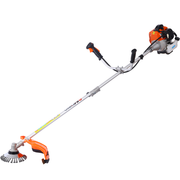 52cc Weed Wacker Gas Powered,6 in 1 Multifunction, String Trimmer, 8 inch Weed Wacker Attachments Heads,10" Metal 3/4/80T Blade,Rubber Handle , Shoulder & Strap Included, EPA Compliant