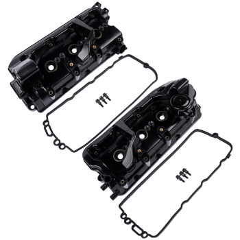 2Pc Engine Valve Cover Kit For Porsche Cayenne Audi VW 3.0 2016+ 059103470 059103469 059103469DA