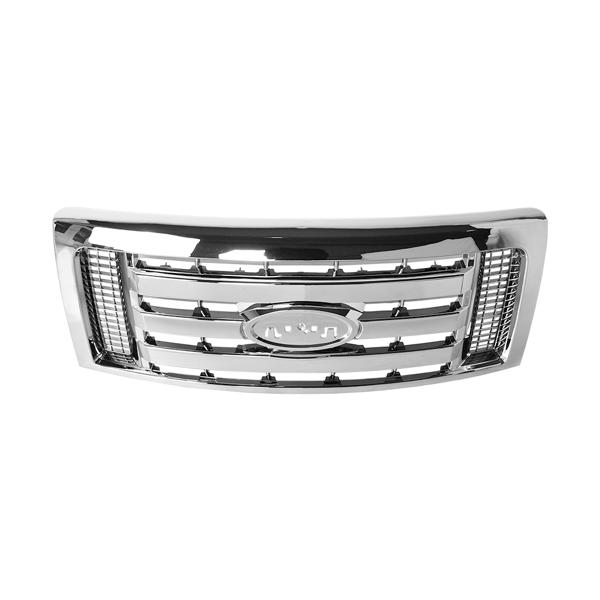 Middle grille 2009 – 2014 Ford F-150 9L3Z8200D plating MT046012 (Ban sale on  Amazon) (No support for unconditional return)