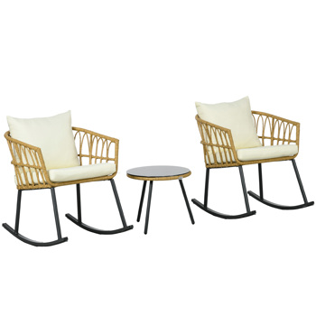 Patio Rocking Bistro Set