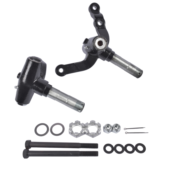 Left&Right Side Golf Cart Spindle Front End Repair Kit for EZGO TXT PDS 2001-up 70673G02 70942G02