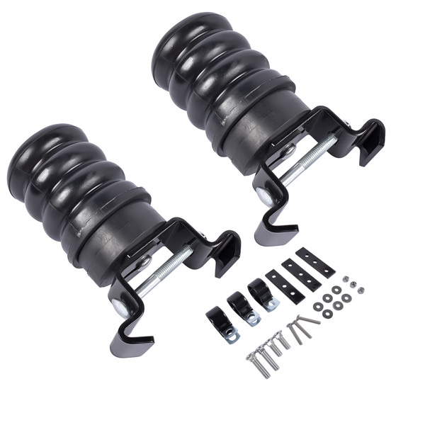 2X Rear Black Trailer Helper Springs for Trailer Axle GAWR 5000-8500 TSS-107-47