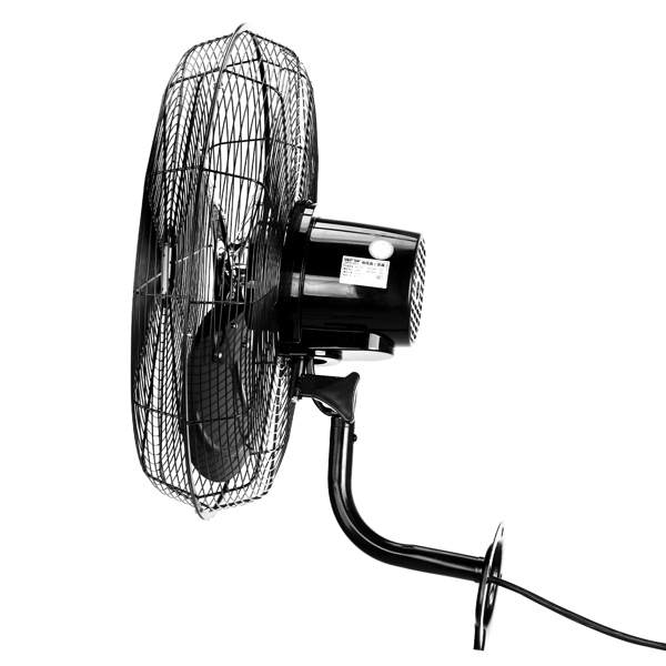 18inch High Velocity Wall Mount Fan Oscillating,Industrial Fan with 3 Speed Ventilation,4592CFM Indoor Wall Fan,70 Degree Horizontal Oscillation,Heavy Duty Metal Fan for Commercial, Garage, Work