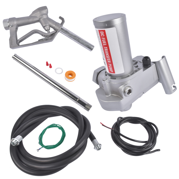 抽油泵 Fuel Transfer Pump 12V DC 15GPM 1/5HP Gear-Type Electric Diesel for Gasoline-2