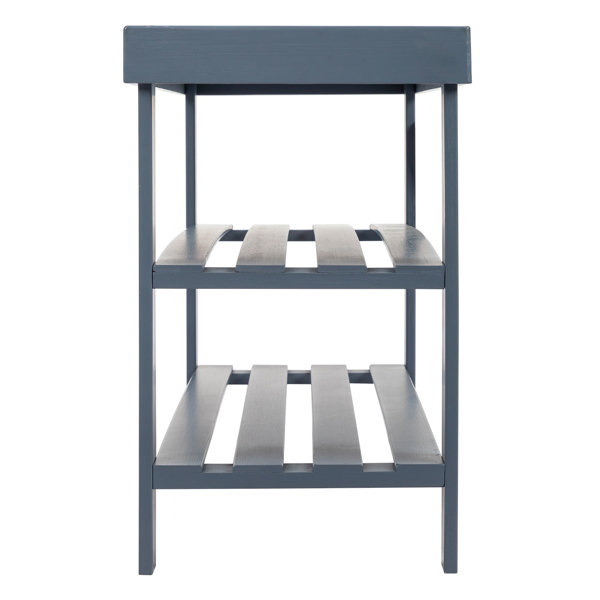 FCH 3-Tier Seamless Top Bamboo Shoe Rack