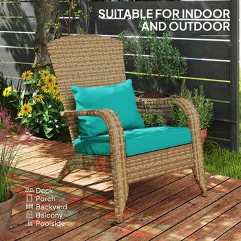 Outdoor Rattan Fire Pit Chairs