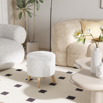 Round Ottoman Stool