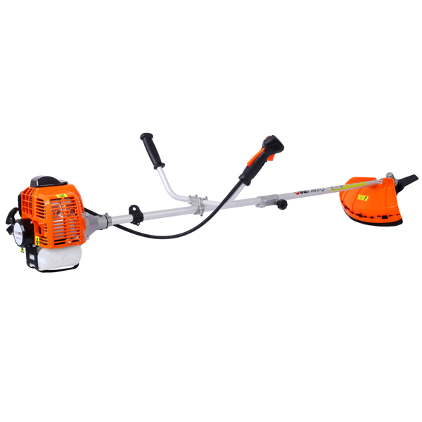 52cc Weed Eater/Wacker Gas Powered, 2 in 1 String Trimme,with 10'' Brush Cutter,Rubber Handle & Shoulder Strap Included