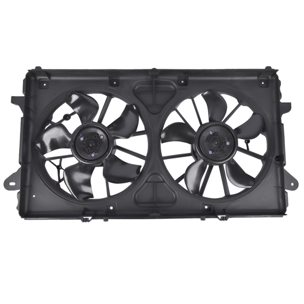 Dual Radiator Cooling Fan Assembly for Chevy Silverado GMC Sierra 1500 5.3L 6.2L