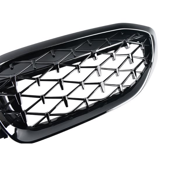 Middle grille BMW G20 330i M340i 2019-2022 Gloss Black Diamond OEM：51138072085 MT046010 (Ban sale on  Amazon) (No support for unconditional return)