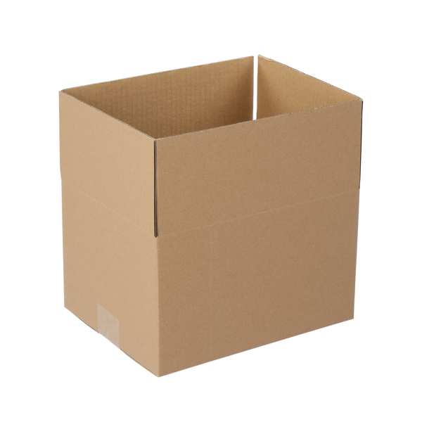 50pcs 10 "x 8" x 6 "(25.4x20.3x15.2cm) thick 3mm corrugated cardboard box in kraft paper color