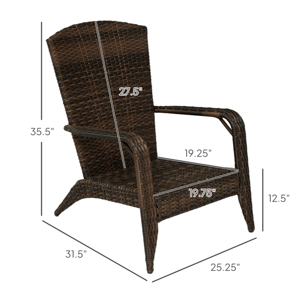 Outdoor Rattan Fire Pit Chairs