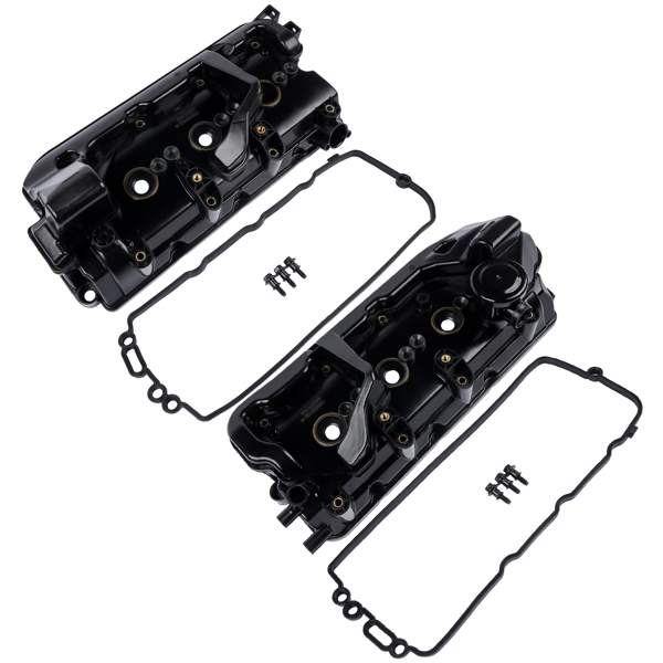 气门室盖 2Pc Engine Valve Cover Kit For Porsche Cayenne Audi VW 3.0 2016+ 059103470 059103469 059103469DA-1