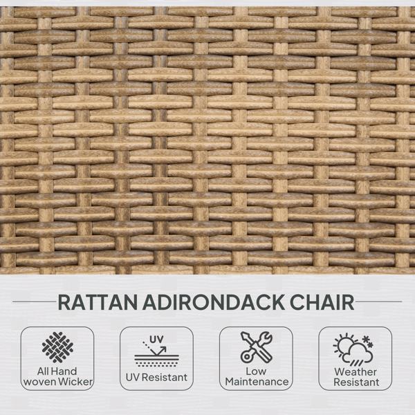 Outdoor Rattan Fire Pit Chairs