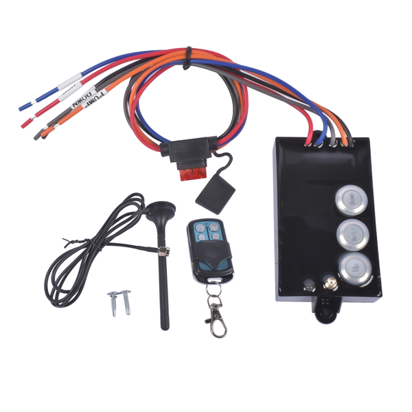 Dump Trailer Wireless Remote Control System 12 Volt Hydraulic Lift Winch G3H01