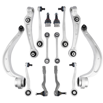 14PCS Front Control Arm Kit For 2011-2015 Audi A4 A5 Quattro RS5 S4 S5 Q5 8K0407693S 8K0407694S