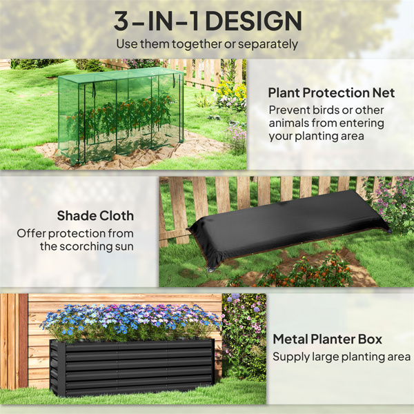 Galvanized Steel Planter Box