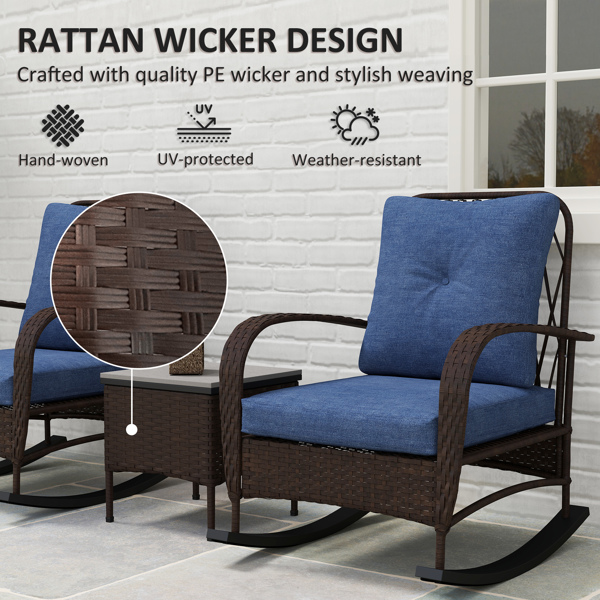 Rattan Chaise Lounge Chair、Wicker Patio Furniture Set