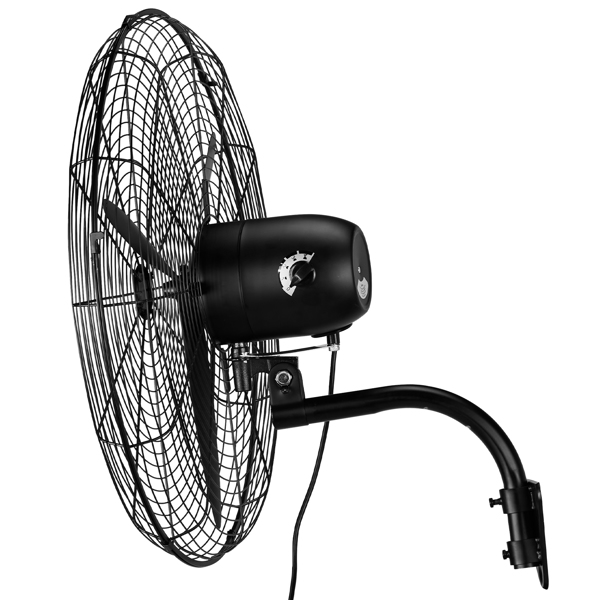 MFJ-EW50 20inch High Velocity Wall Mount Fan Oscillating,Industrial Fan with 4 Speed Ventilation,100% BLDC Copper Motor,4963CFM,,Heavy Duty Metal Fan for Outdoor, Indoor Use