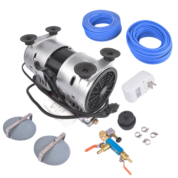 Metal Plastic Pond Aerator Lake Pond Aeration System 110V 5.2 CFM 3/4 HP/550 W