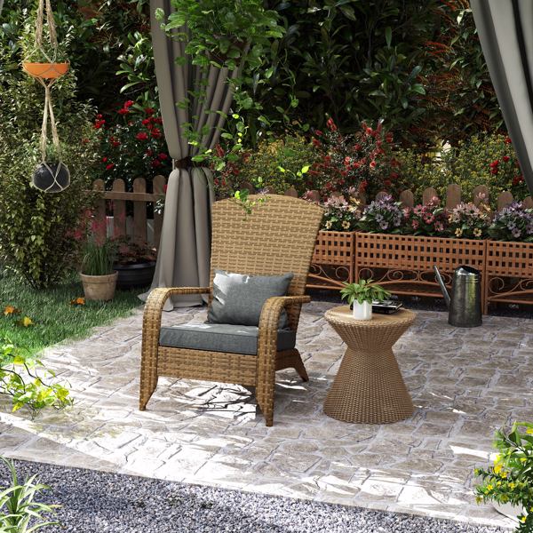 Outdoor Rattan Fire Pit Chairs