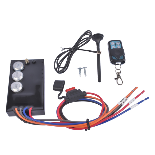 Dump Trailer Wireless Remote Control System 12 Volt Hydraulic Lift Winch G3H01