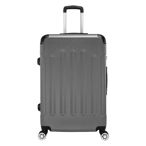 3-in-1 Portable ABS Trolley Case 20" / 24" / 28" Dark Gray