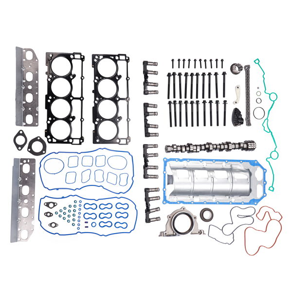 Camshaft MDS Lifters Timing Chain Kit For Dodge Ram 1500 2011-2015 5.7L HEMI V8