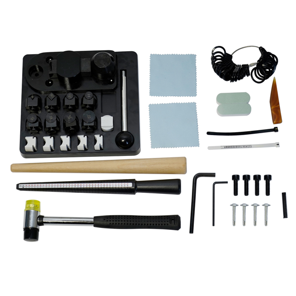 Multi-Functional Ring Earring Bending Tool Jewelry Making Tools w/ Nylon Dies