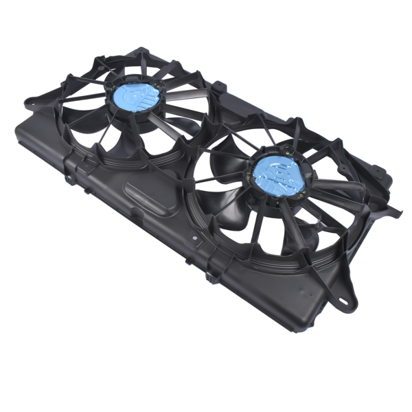 Dual Radiator Cooling Fan Assembly for Chevy Silverado GMC Sierra 1500 5.3L 6.2L