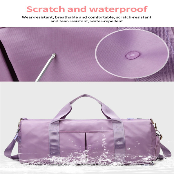 Stylish Unisex Waterproof Yoga Bag with Dry-Wet Separation, Large Capacity for Sports, Fitness, and Travel – Indoor & Outdoor Use