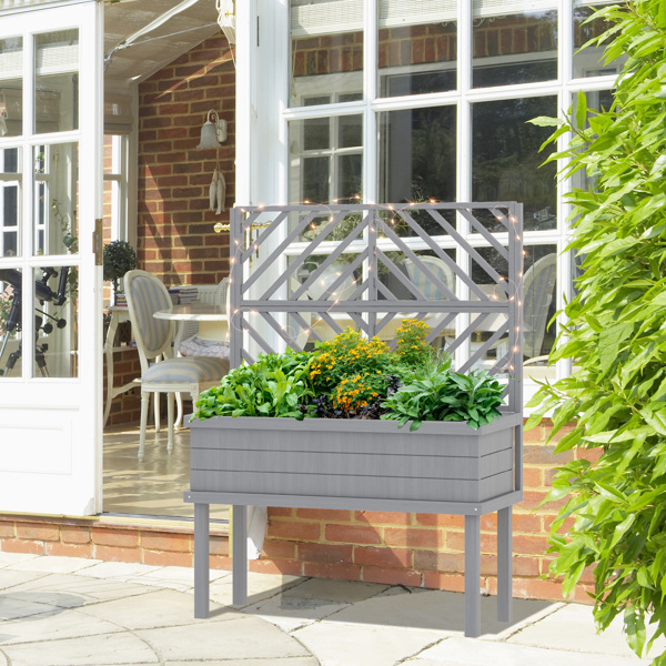 Wooden Planter、Flower shelf,Wood Planter Box